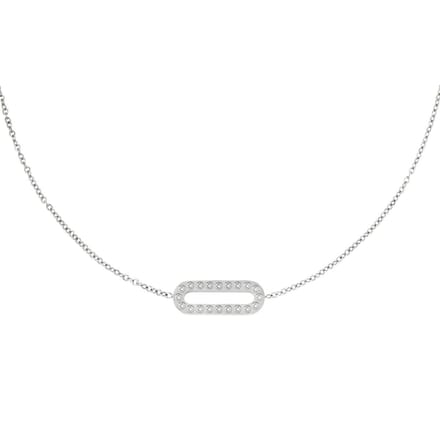 Roestvrij stalen ketting - Yehwang - Ketting - One size - Zilver