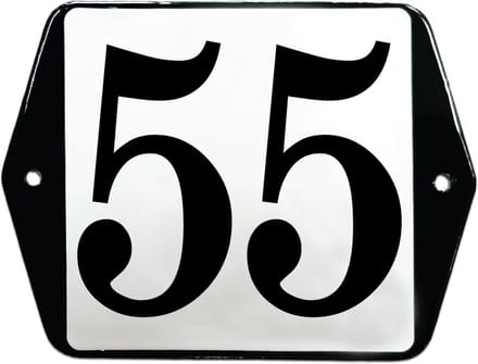Emaille huisummer model oor - 55