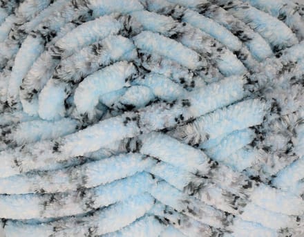 Extra Dik Chenille Breigaren Blauw - Super Zacht en Warm