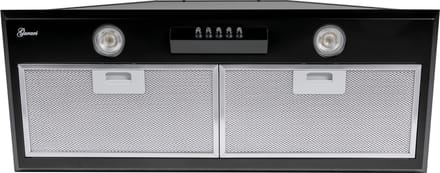 GURARI ventilatormodule GCH B 051 BL 70 N+Koolfilter, inbouw Afzuigkap 70 cm, plafondkap, 1000m³/h,LED
