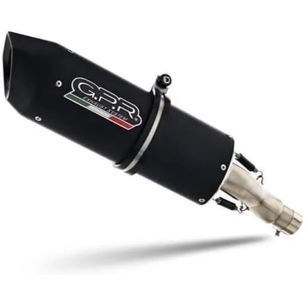 Gpr Exclusive Furore Yzf-r 125 Ie 14-16 Euro 3 Cat Gehomologeerd Compleet Uitlaatsysteem Zwart Homologated