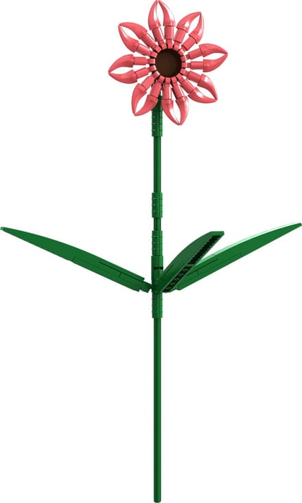 Bloem Gerbera- Brixies- nano-bouwsteentjes