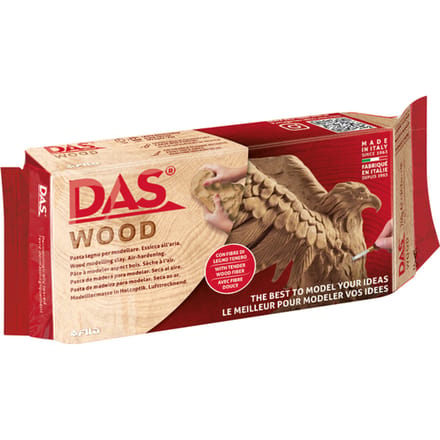 Boetseerklei DAS luchthardend 700 gram hout