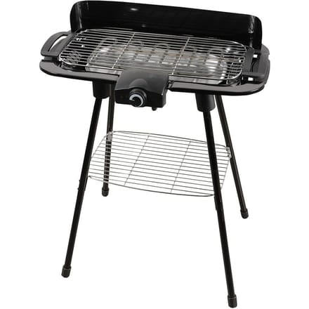 Master Grill MG401 - Elektrische Grill - 2000W - Thermostaat - Verstelbare Hoogte