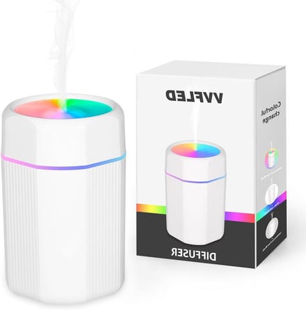 Draagbare Aromatherapie Diffuser voor Essentiële Olie, Stil en Compact voor Thuis en Reizen