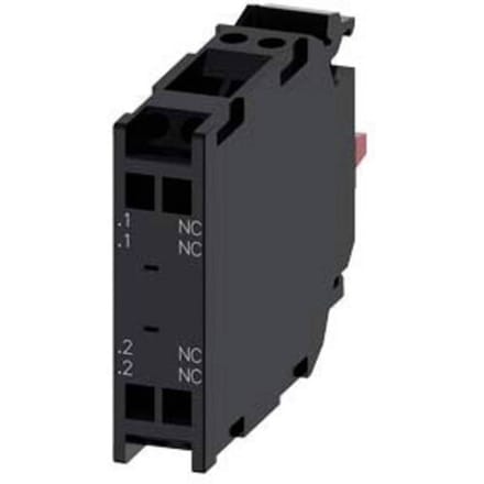 Siemens 3SU1400-1AA10-3EA0 Contactmodule Met draaibescherming 2x NC Contact element 1 stuk(s)