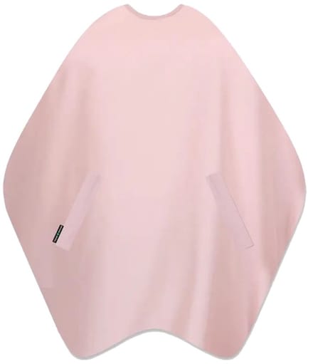 Trend-Design Skinny Kapmantel met drukknopen Bubblegum 135x150cm