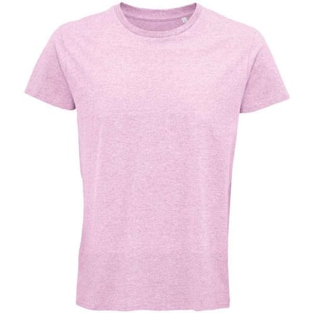 SOLS Heren Crusader Heather Organisch T-shirt (Roze)