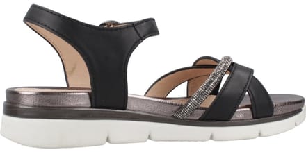 Sandalen met sleehak Stonefly Elody 25 Nappa Lth