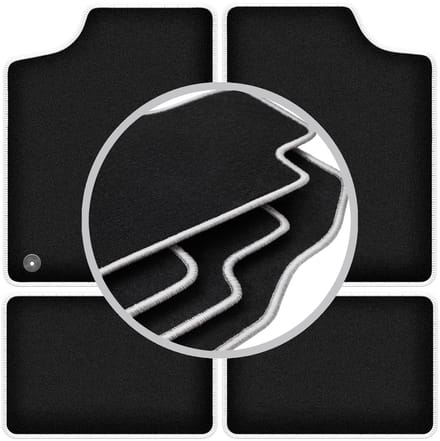 CARLUX-SILVER automatten voor: Citroen AX hatchback (1986-1998)