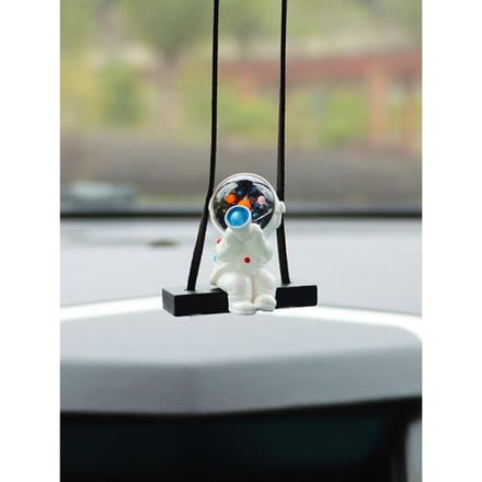 Ornement à Suspendre pour Voiture Design Astronaute one-size blanc