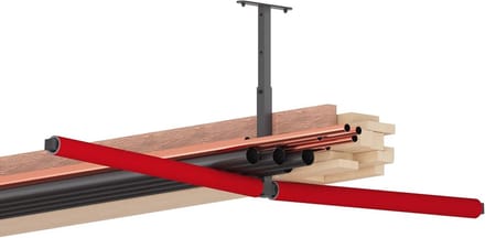 Ruimtebesparende Plafondrekken voor Ladders, Kajaks en Gereedschap - 2 Stuks