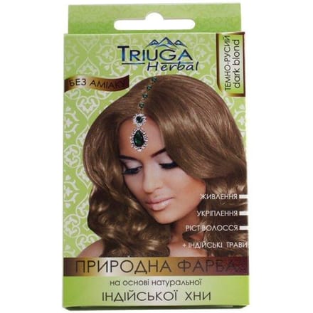 Natuurlijke Henna Haarkleur Dark Blond