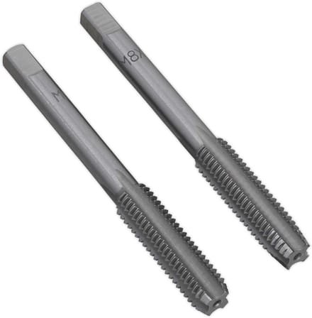 M8 x 1.25mm Schroefdraad Tap Set 2 Delig Taper en Plug