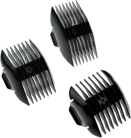 Opzetkammen Set - Haar Trimmer - Haar Stijlen - Variabele Lengtes - 3-18 mm - Zwart