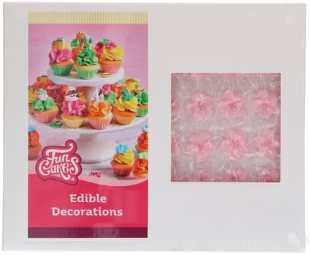 FunCakes Suikerdecoraties - Bloemenmix - Set/288 - Grootverpakking - Eetbare Taartdecoratie