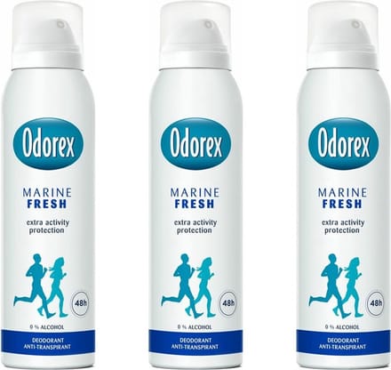 Odorex Deo Spray - Marine- 3 x 150 ml
