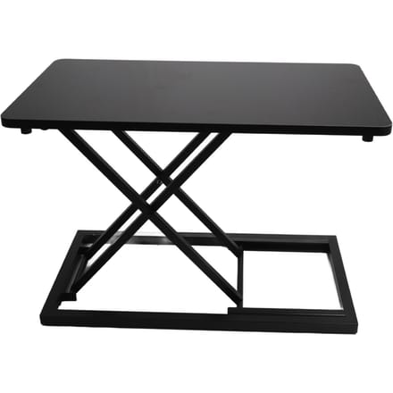 Staande Computer Lift Tafel 7 Versnellingen Opvouwbaar Laptop Bureau Verhoogbaar Frame Mobiele Werktafel Wit zwart