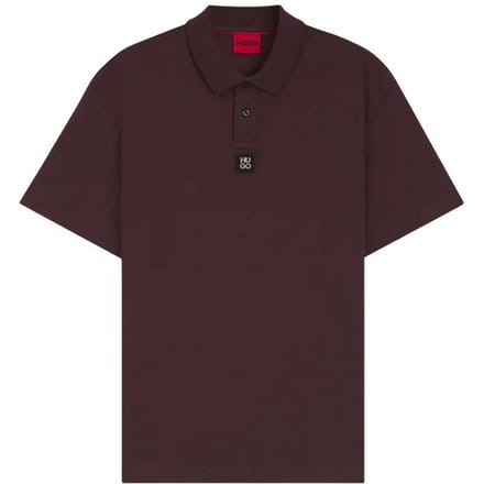 Hugo Mann Deabono Logo Polo Shirt (Bruin)