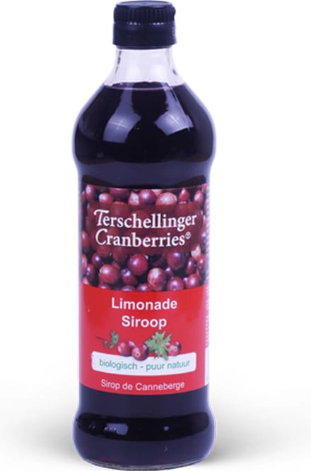 Terschellinger Cranberry Siroop Biologisch 6 x 500ml