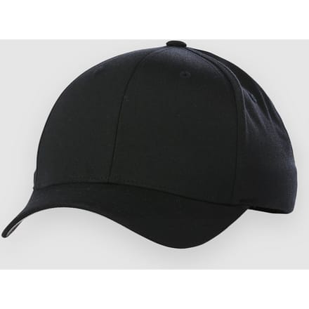 Flexfit Wooly Combed Unisex Cap - Zwart - S-M