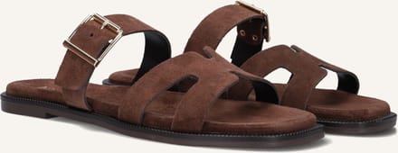 Notre-V 227226 Slippers - Dames - Bruin - Maat 40
