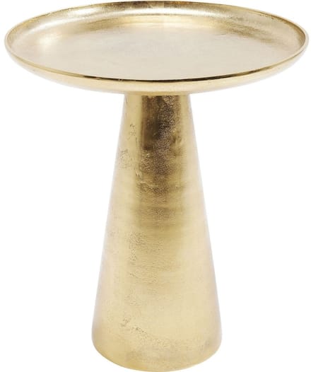 Kare Bijzettafel Plateau Uno Brass