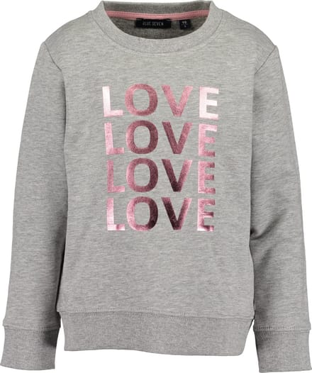 Blue Seven - meisjes sweater - Grijs - Maat 92