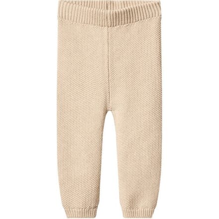 LUPILU Gebreid baby broekje (Beige, 62-68)