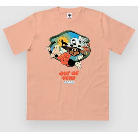 The Dudes Inner World Seasonal T-Shirt roze