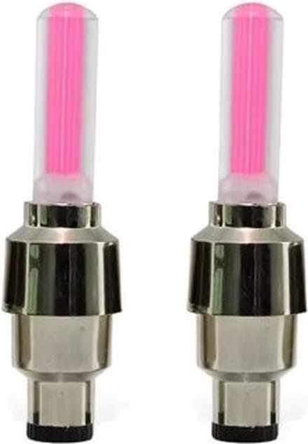 Spaakverlichting - Wielverlichting - LED-spaaklicht - Fietslamp - Kinderfiets - Set van 2 - Rood