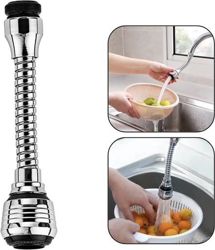 PD® - Kraan Opzetstuk - Roterende Kraankop - Kraankop - 16cm