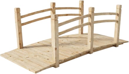 Tuinbrug - 150 cm x 67 cm - hout