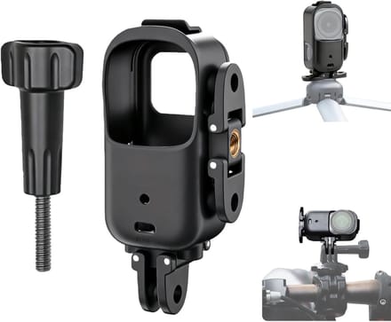 Camera Beschermkooi - Verticale Horizontale Adapter - Content Creatie - Opvouwbaar Lichtgewicht Ontwerp - 33 Gram - Zwart