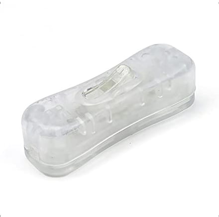 Lichtschakelaar 250V 2A - Inline Tuimelschakelaar voor Kleine Apparaten