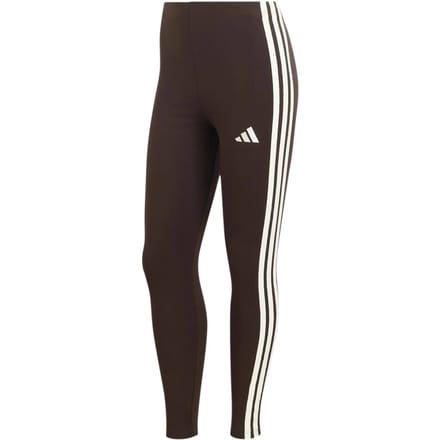 Adidas Essentials 3 Stripes Cotton Leggings Bruin XL Vrouw