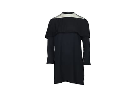 Maje Remia minijurk van zwart polyester