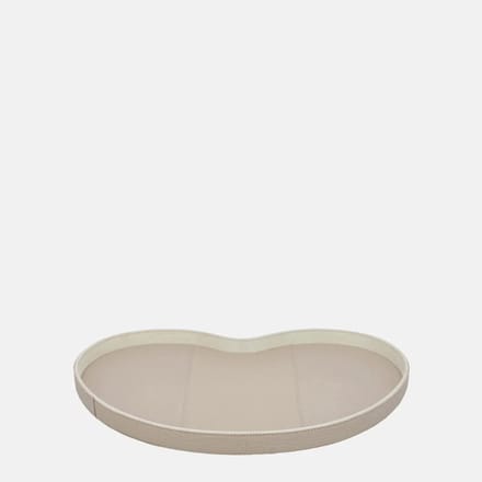 Chamada Chloe Kidney dienblad croco M beige
