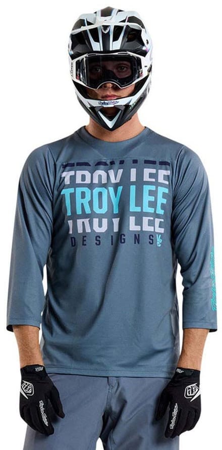 Troy Lee Designs Ruckus 3/4 Mouw Enduro Trui Blauw S Man