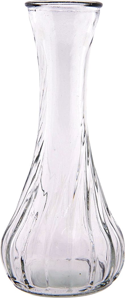 Clayre & Eef Vaas Ø 6x15 cm Glas