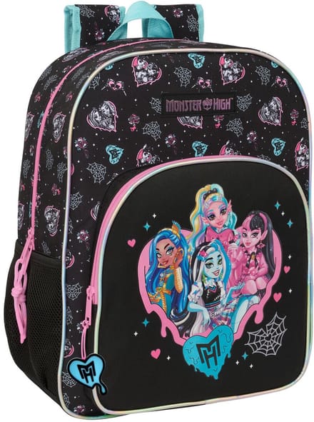 Schoolrugzak Monster High Zwart 33 x 42 x 14 cm