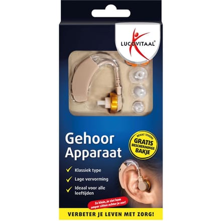 Lucovitaal Gehoorapparaat 1 Stuks