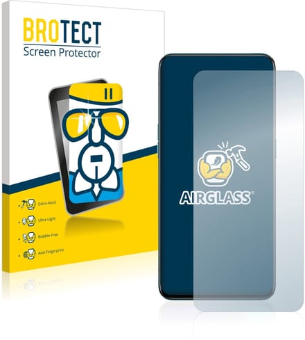 Screenprotector voor Oppo Reno 5G Beschermglas transparant