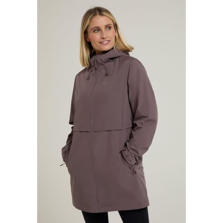 Mountain Warehouse Dames/Dames Hilltop II Waterdichte Jas (Donker Beige)