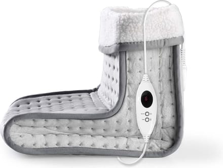 Nedis Voetenwarmer - 6 Warmte Standen - Wasmachinebestendig - Uitschakeltimer - Oververhittingsbeveiliging