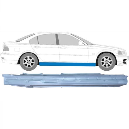 Volledige dorpel voor BMW 3 E46 1998-2006 / Rechts