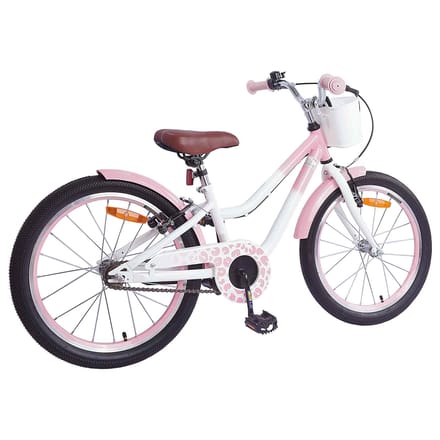 vidaXL - Kinderfiets - 18 - Inch - voor - 5-7 - jaar - oud - Licht - Roze