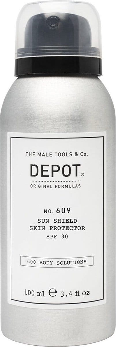 Dépôt, 600 Solutions Corporelles Non. 609, Protection Solaire, Spray Solaire, FPS 30, 100 ml