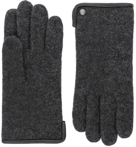 Roeckl Walk Wollen Heren Wandel Handschoenen Maat 9 - Anthracite