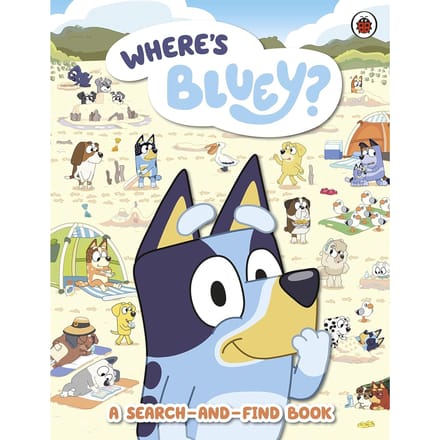 Blauwachtig. Waar is Bluey? Een zoek-en-vindboek